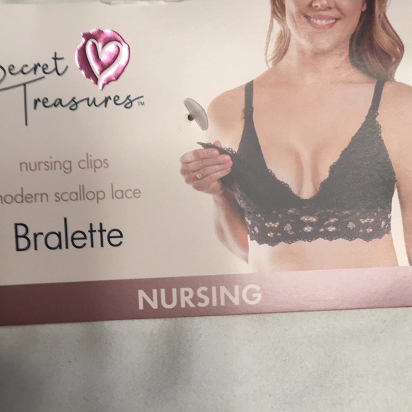 Two nursing bralettes by Secret Treasures, size large. - Picture 7 of 11